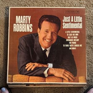 Columbia Marty Robbins Album - Just A Little Sentimental